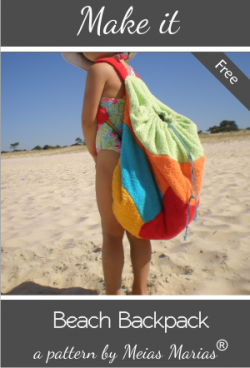 how to make a beach backpack