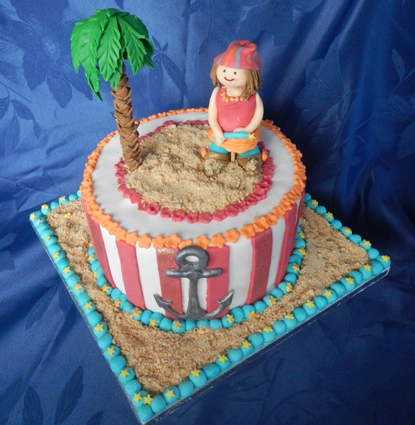 pirate princess cake